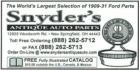 Snyder's Antique Auto Parts - - Click to go to website